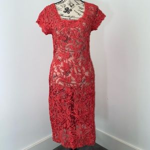 Candela Dress- Aurelie coral dress